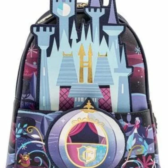 Loungefly | Bags | Loungefly Cinderella Castle Mini Backpack  display picture 1